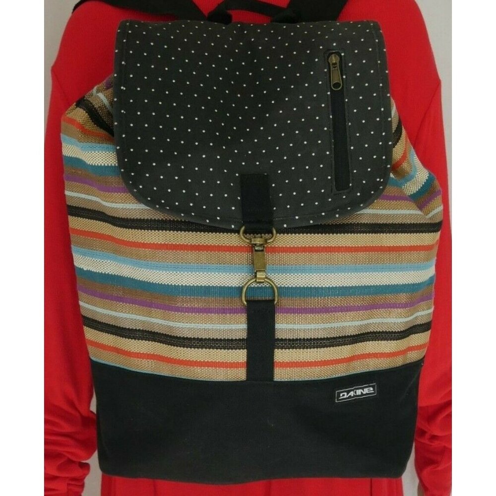 Dakine Bags Ryder 24L Backpack Womens Multicolor Striped Carry All Bag